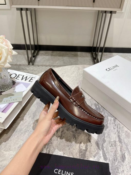 CELINE autumn and winter fashion show, genuine Le Fu shoes purchased and developed with tassic0bnkx9