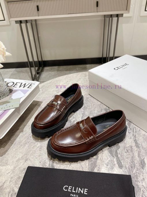 CELINE autumn and winter fashion show, genuine Le Fu shoes purchased and developed with tassic0bnkx9 - Image 6