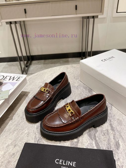 CELINE autumn and winter fashion show, genuine Le Fu shoes purchased and developed with tasshpays6qt - Image 3