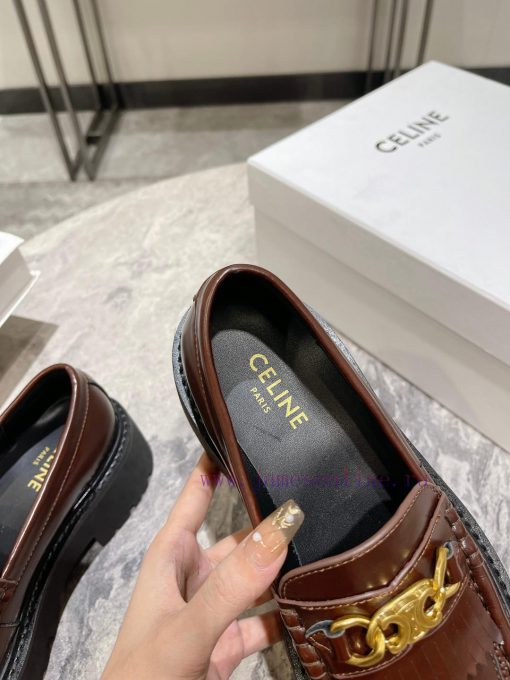 CELINE autumn and winter fashion show, genuine Le Fu shoes purchased and developed with tasshpays6qt - Image 7