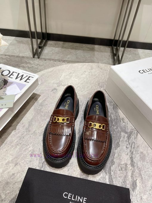 CELINE autumn and winter fashion show, genuine Le Fu shoes purchased and developed with tasshpays6qt - Image 8