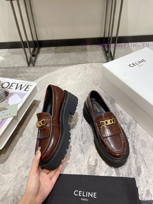 CELINE autumn and winter fashion show, genuine Le Fu shoes purchased and developed with tasshpays6qt - Image 10