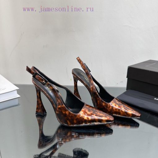 The new 2024 spring/summer collection has been released. SAIN * LAURENT features a patent lec35teozy - Image 5