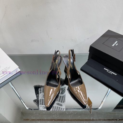 The new 2024 spring/summer collection has been released. SAIN * LAURENT features a patent lexjrlrox6 - Image 2