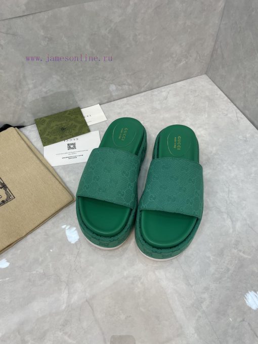 GUCCI official website new women's thick soled slippers and sandals spring/summer collectiongm2ncurl