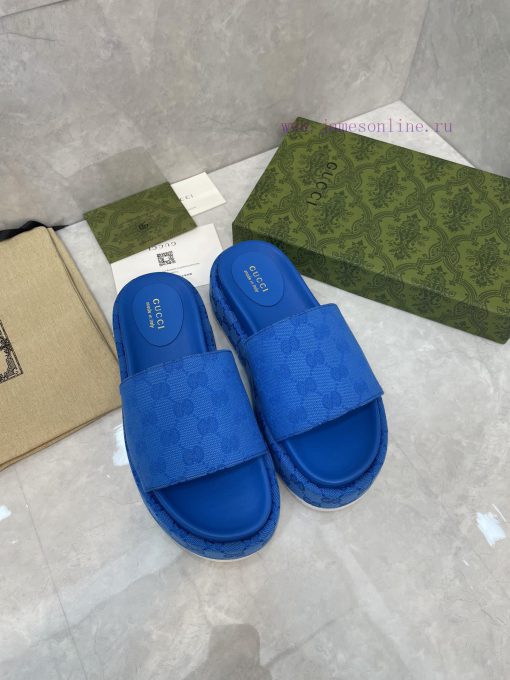 GUCCI official website new women's thick soled slippers and sandals spring/summer collectionwwluygid - Image 6