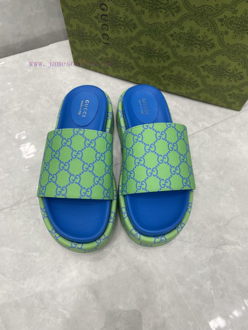 GUCCI official website new women's thick soled slippers and sandalsThe GG logo was first usemmowchss - Image 2