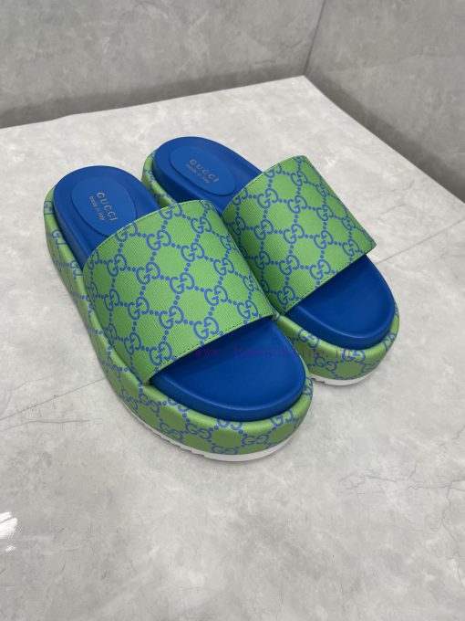 GUCCI official website new women's thick soled slippers and sandalsThe GG logo was first usemmowchss - Image 6