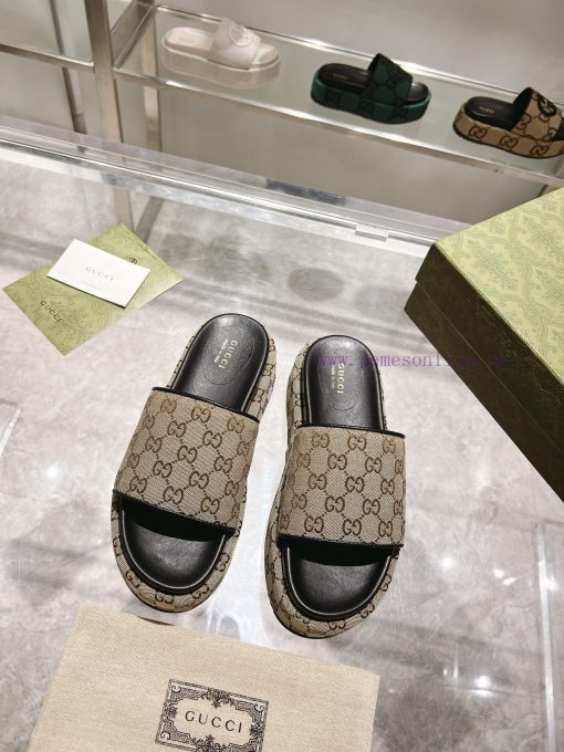 2023 new series GucciGucci's latest limited edition thick soled slippers of top quality are gsq7zrbg