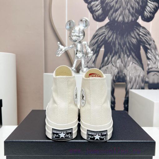 Top tierChanel C Home 2023 vs Spring/Summer Hot Canvas Leisure SeriesThick soled letter canvecgquhli - Image 9