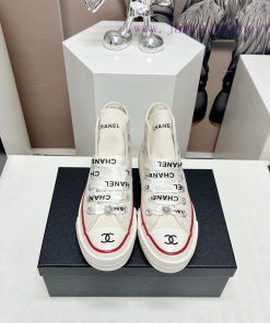 Top tierChanel C Home 2023 vs Spring/Summer Hot Canvas Leisure SeriesThick soled letter canvdxcnm1tu
