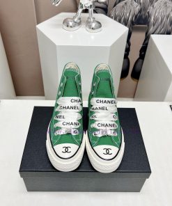 Top tierChanel C Home 2023 vs Spring/Summer Hot Canvas Leisure SeriesThick soled letter canvw9vqjq0y