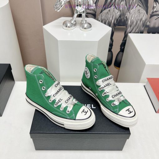Top tierChanel C Home 2023 vs Spring/Summer Hot Canvas Leisure SeriesThick soled letter canvw9vqjq0y - Image 3
