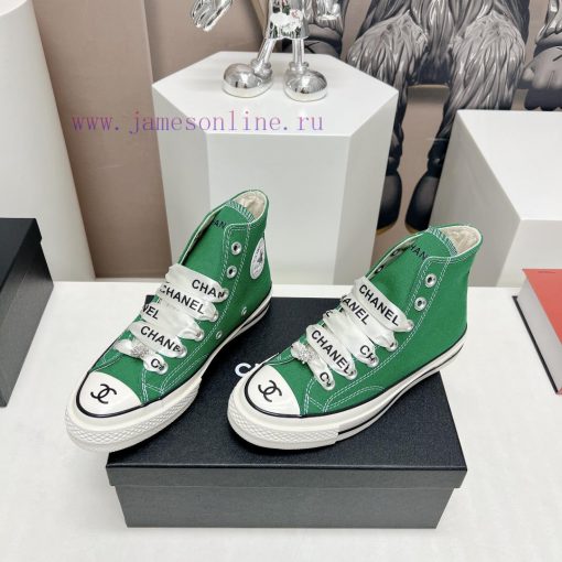 Top tierChanel C Home 2023 vs Spring/Summer Hot Canvas Leisure SeriesThick soled letter canvw9vqjq0y - Image 4