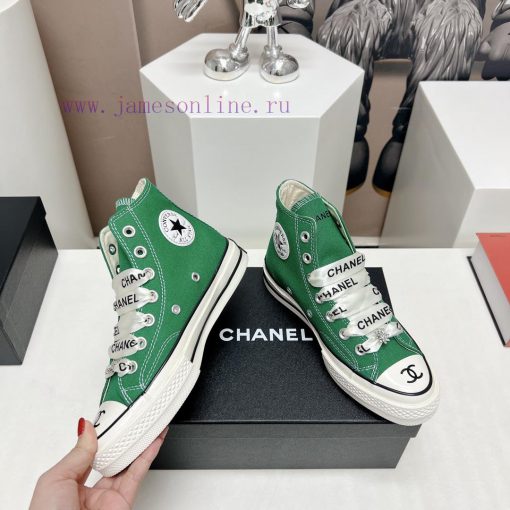 Top tierChanel C Home 2023 vs Spring/Summer Hot Canvas Leisure SeriesThick soled letter canvw9vqjq0y - Image 5