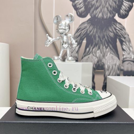 Top tierChanel C Home 2023 vs Spring/Summer Hot Canvas Leisure SeriesThick soled letter canvw9vqjq0y - Image 6