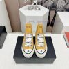 Top tierChanel C Home 2023 vs Spring/Summer Hot Canvas Leisure SeriesThick soled letter canvhfo6ra48
