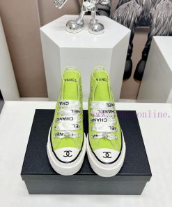 Top tierChanel C Home 2023 vs Spring/Summer Hot Canvas Leisure SeriesThick soled letter canvqdwh79f1