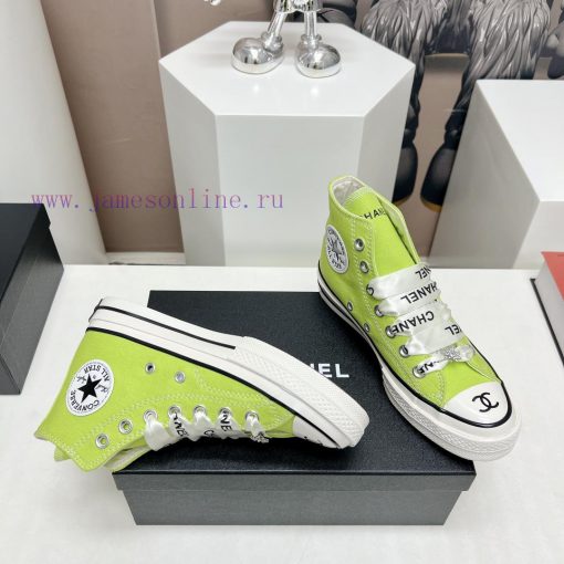 Top tierChanel C Home 2023 vs Spring/Summer Hot Canvas Leisure SeriesThick soled letter canvqdwh79f1 - Image 8