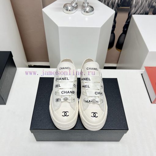 Top tierChanel C Home 2023 vs Spring/Summer Hot Canvas Leisure SeriesThick soled letter canvyhu73ngs