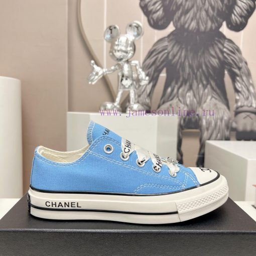 Top tierChanel C Home 2023 vs Spring/Summer Hot Canvas Leisure SeriesThick soled letter canvrb9f97ss - Image 6