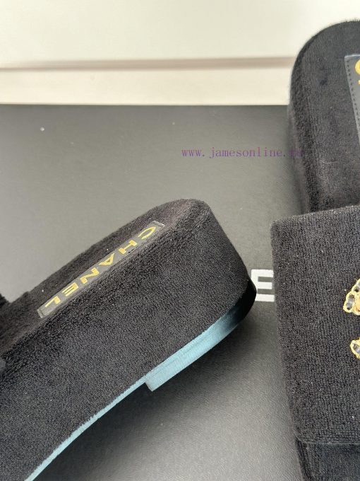 Chanel | Chanel 23c Spring/Summer New ProductsTowel cloth lazy slippersThis year, Chanel hashhj169g6 - Image 7