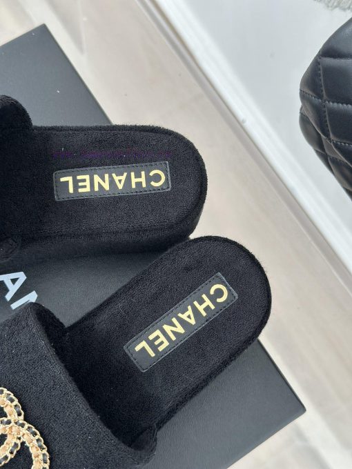 Chanel | Chanel 23c Spring/Summer New ProductsTowel cloth lazy slippersThis year, Chanel hashhj169g6 - Image 9