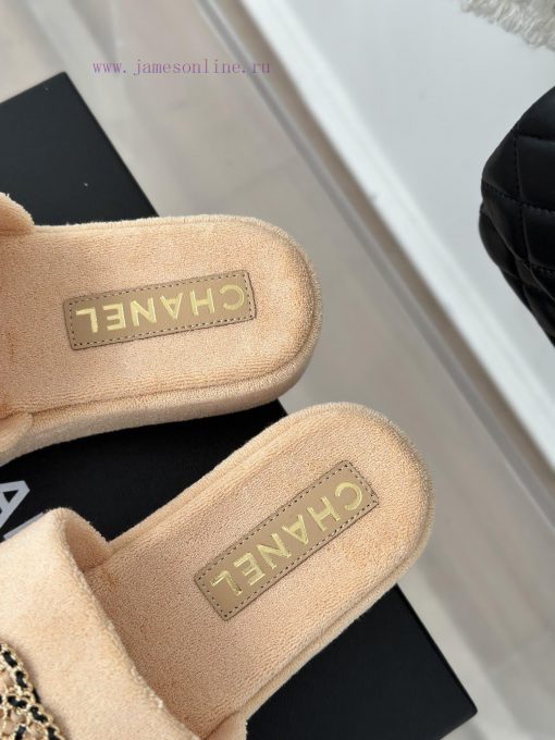 Chanel | Chanel 23c Spring/Summer New ProductsTowel cloth lazy slippersThis year, Chanel hasst4xhxcc - Image 9