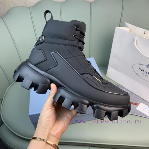 PRADA autumn and winter popular men's shoes shipping official website synchronized with origuel4l57d