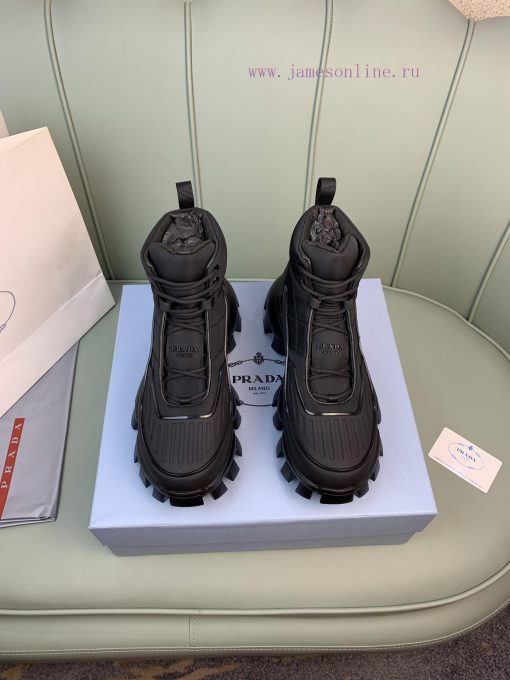 PRADA autumn and winter popular men's shoes shipping official website synchronized with origuel4l57d - Image 4