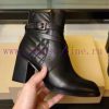Burberry BURBERRY equestrian inspiration and ankle boots, selected smooth leather material, xi67zidb