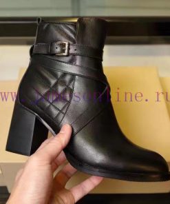 Burberry BURBERRY equestrian inspiration and ankle boots, selected smooth leather material, xi67zidb