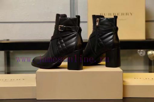 Burberry BURBERRY equestrian inspiration and ankle boots, selected smooth leather material, xi67zidb - Image 7