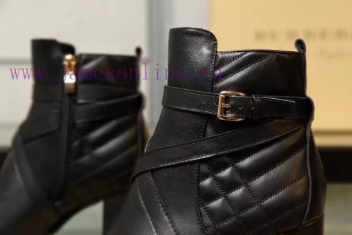 Burberry BURBERRY equestrian inspiration and ankle boots, selected smooth leather material, xi67zidb - Image 8