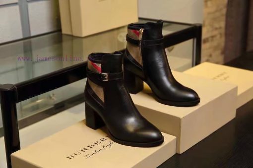 Burberry BURBERRY equestrian inspiration and ankle boots, selected smooth leather material, n22yf9ek - Image 10