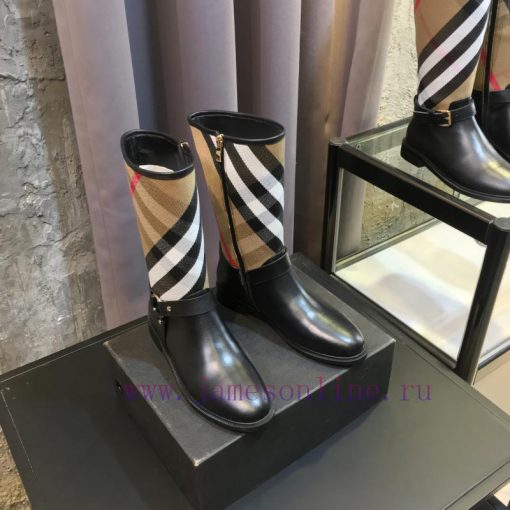 New mid length boots with 50% cotton upper and 50% cowhide metal decorationLined with 100% cllczcqx8 - Image 3