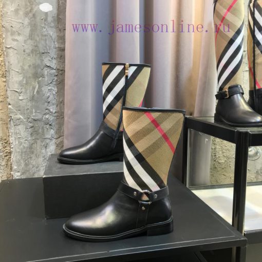 New mid length boots with 50% cotton upper and 50% cowhide metal decorationLined with 100% cllczcqx8 - Image 5