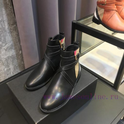Paired with Bajia's unique checkered style, the shoe upper is made of top-grade cowhide and 8sk156vu - Image 9