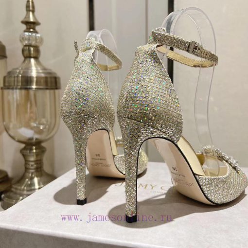 Jimmy Coo is a simple, elegant, and fashionable pair of sandalsOne button high-heeled sandalrvlm9kpl - Image 9
