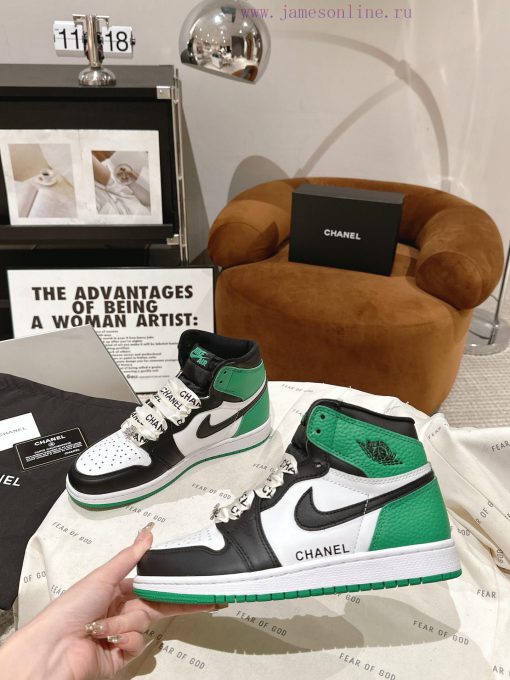 Chanel * L 2023 Chanel Nike CollaborationClassic last shape+jumping color blocking design, fkmhl2hez - Image 3