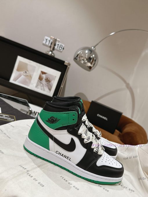 Chanel * L 2023 Chanel Nike CollaborationClassic last shape+jumping color blocking design, fkmhl2hez - Image 4