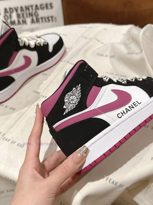 Chanel * L 2023 Chanel Nike CollaborationClassic last shape+jumping color blocking design, flxysonu9 - Image 6