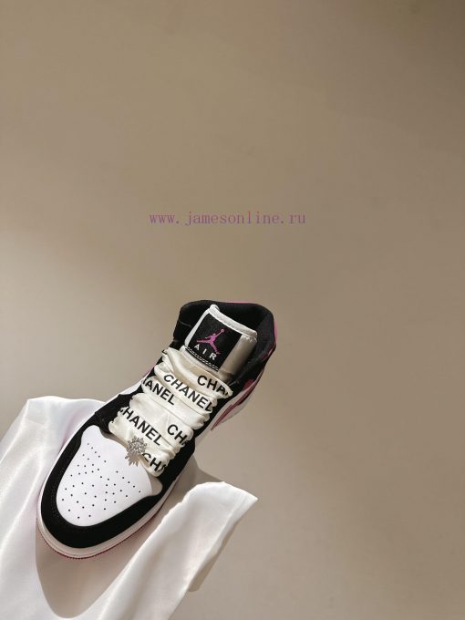 Chanel * L 2023 Chanel Nike CollaborationClassic last shape+jumping color blocking design, flxysonu9 - Image 9