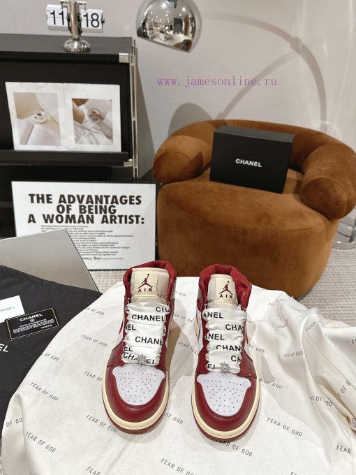 Chanel * L 2023 Chanel Nike CollaborationClassic last shape+jumping color blocking design, fc5n0v6kz - Image 2