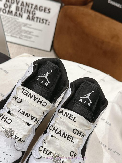 Chanel * L 2023 Chanel Nike CollaborationClassic last shape+jumping color blocking design, f78spawgf - Image 5