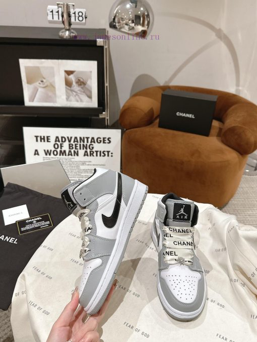 Chanel * L 2023 Chanel Nike CollaborationClassic last shape+jumping color blocking design, frf1usvne - Image 3