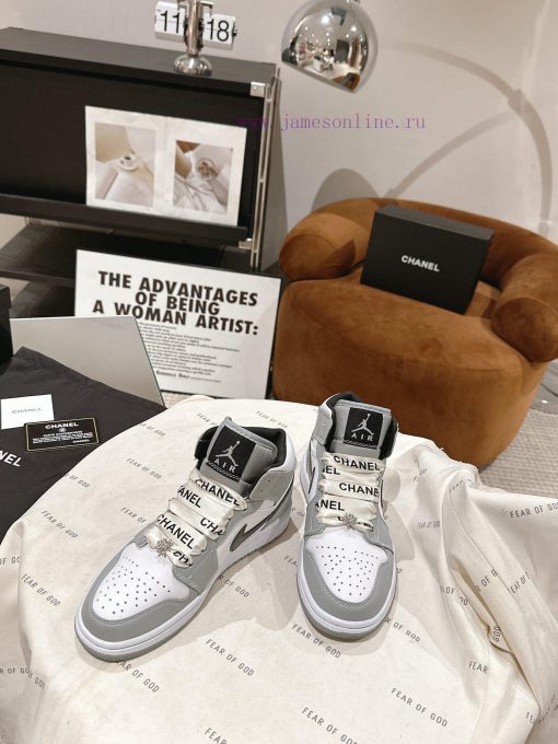 Chanel * L 2023 Chanel Nike CollaborationClassic last shape+jumping color blocking design, frf1usvne - Image 4