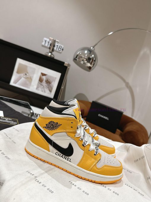 Chanel * L 2023 Chanel Nike CollaborationClassic last shape+jumping color blocking design, fh8v8naly - Image 3