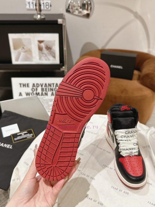 Chanel * L 2023 Chanel Nike CollaborationClassic last shape+jumping color blocking design, fb8r4zer4 - Image 7