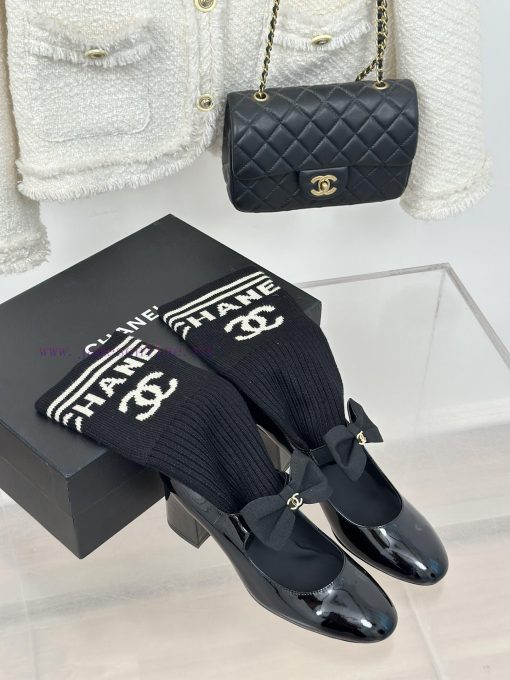 Short sock tube 20 Long sock tube 25Chanel | Chanel 23P New Product ClassicBow Mary Jane Sinnm9fmrg3 - Image 4